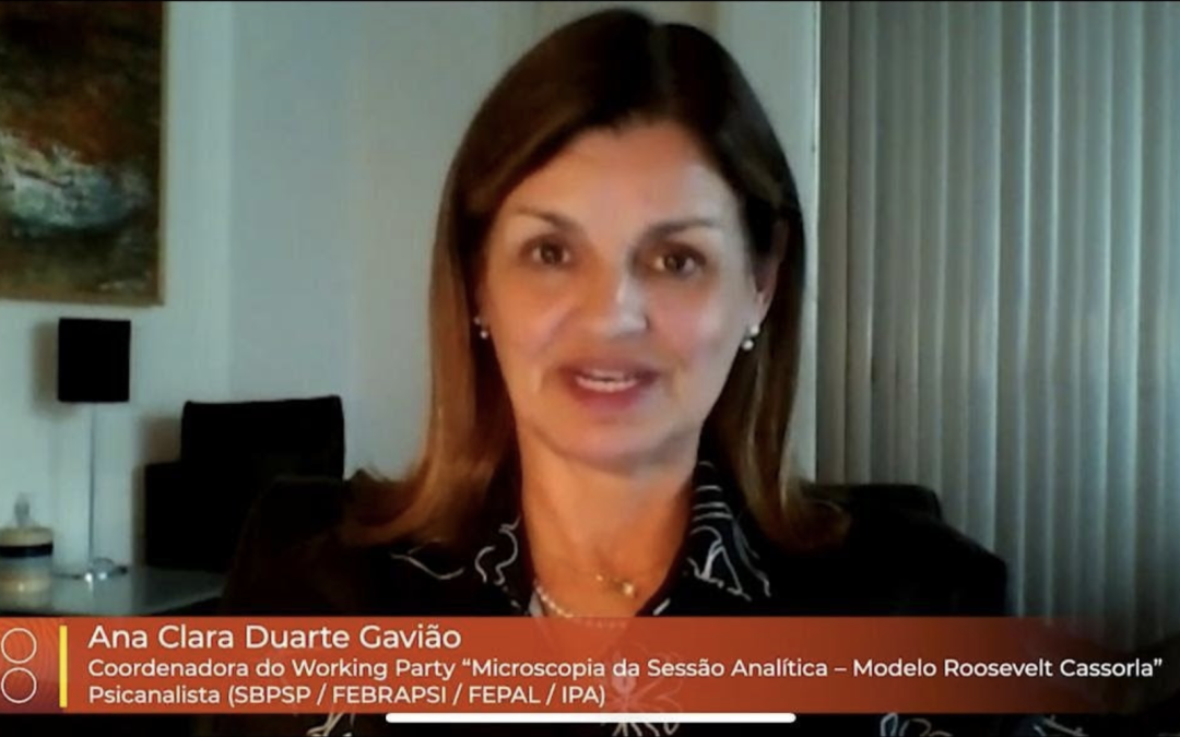 Pré-congresso: Working Party – Microscopia da Sessão Analítica – Modelo Roosevelt Cassorla