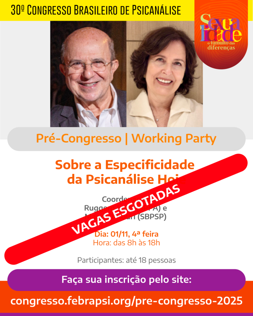30º Congresso Brasileiro de Psicanálise - FEBRAPSI