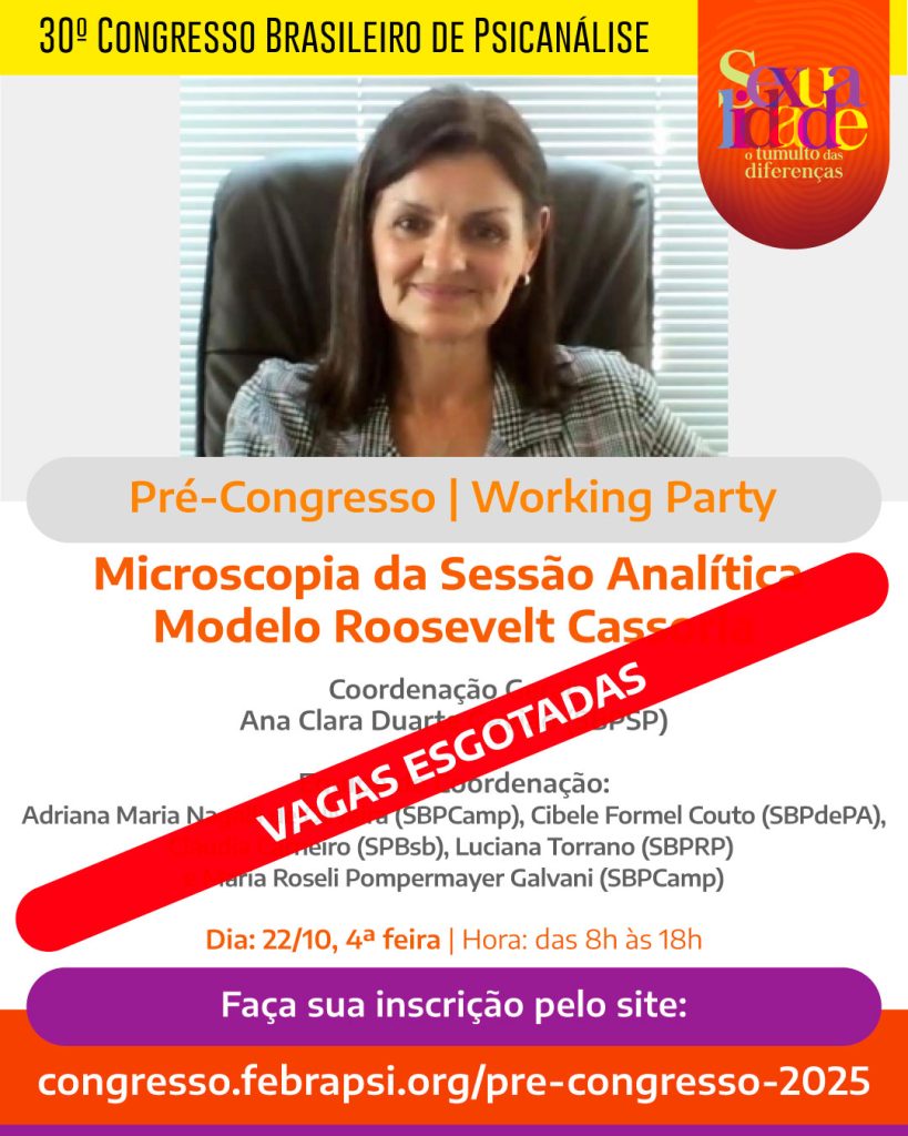 30º Congresso Brasileiro de Psicanálise - FEBRAPSI