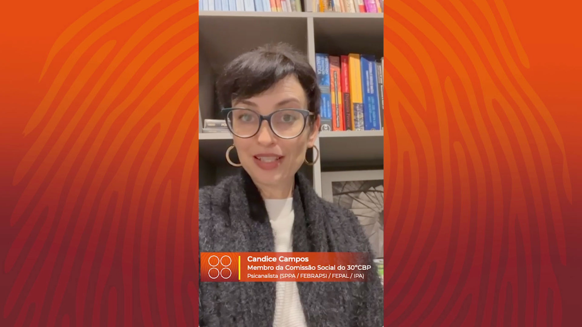 Candice Campos nos convida para a esperada Festa de Confraternização da Febrapsi