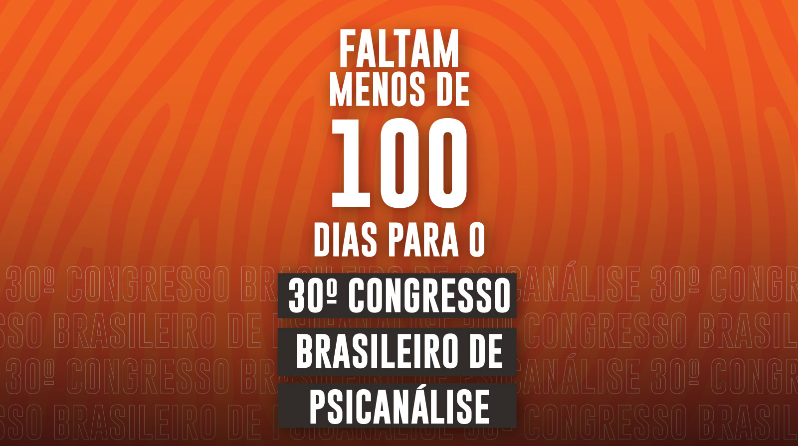 Esperamos por você de 22 a 25 de outubro