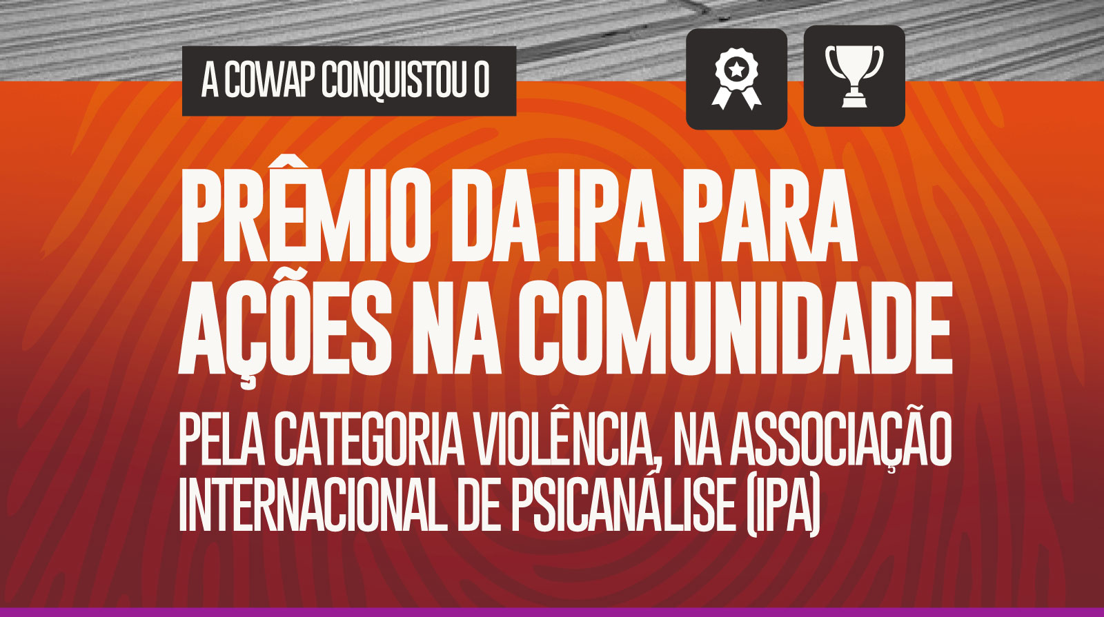 Participe da IV jornada da COWAP Brasil