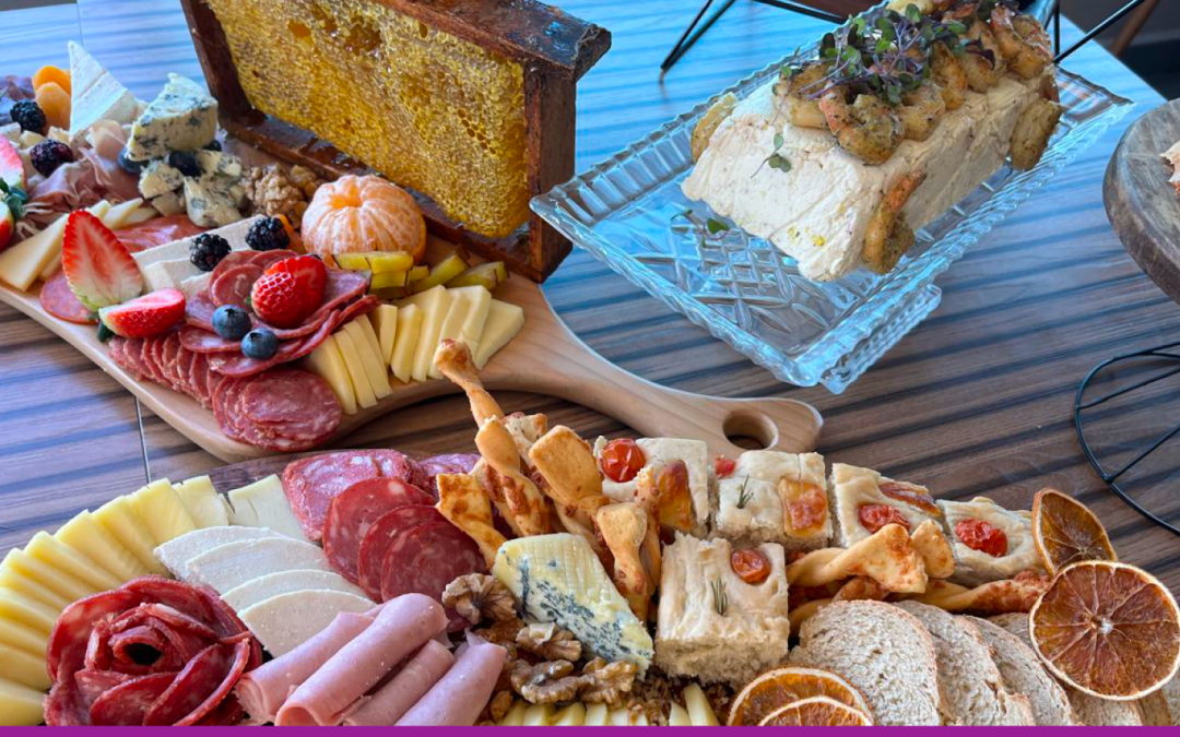 Menu especial montado para Festa de Confraternização do 30º CBP