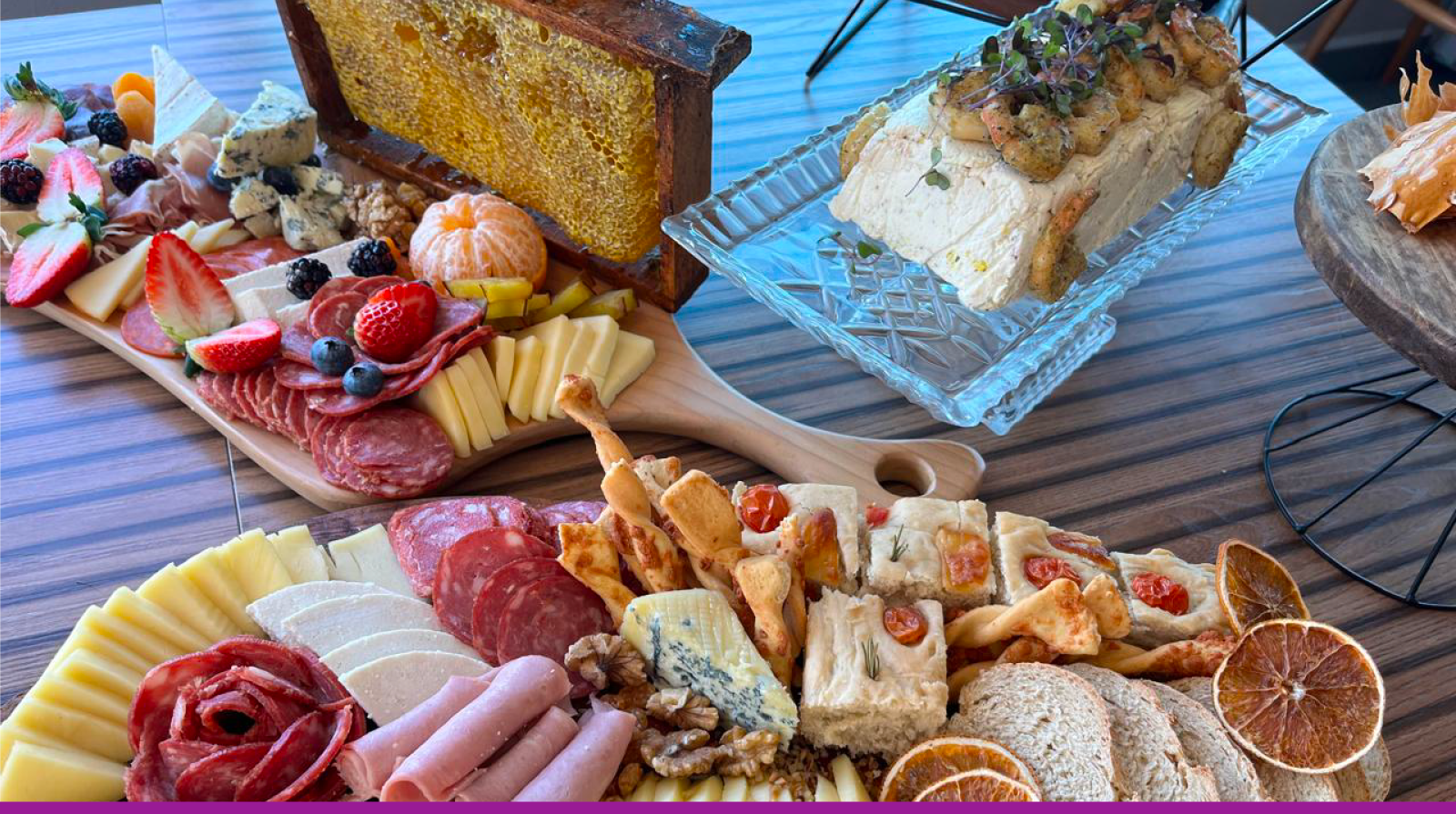 Menu especial montado para Festa de Confraternização do 30º CBP