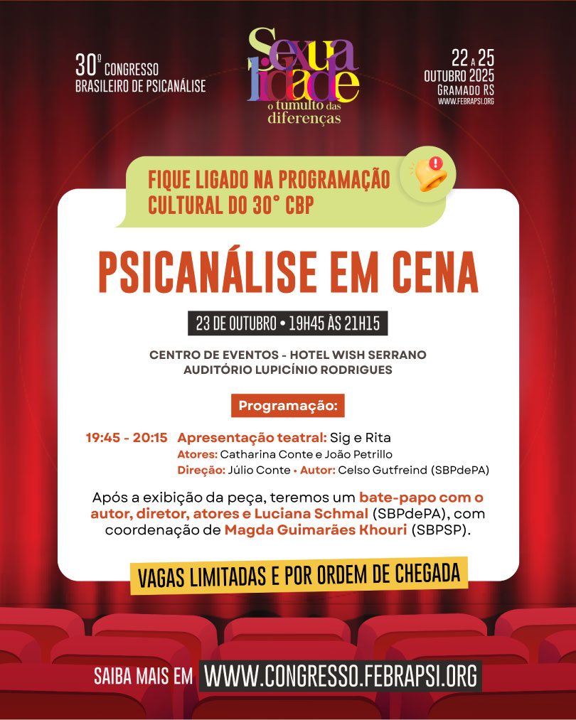 30º Congresso Brasileiro de Psicanálise - FEBRAPSI