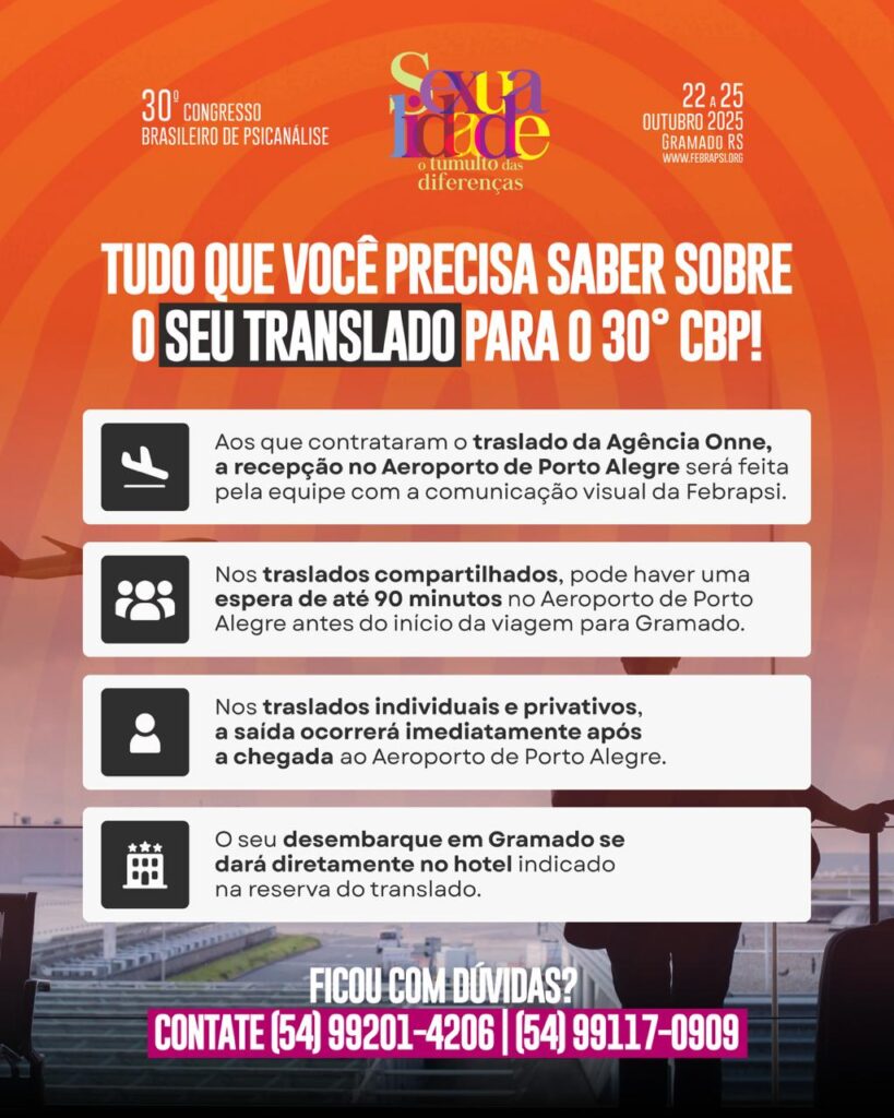 30º Congresso Brasileiro de Psicanálise - FEBRAPSI